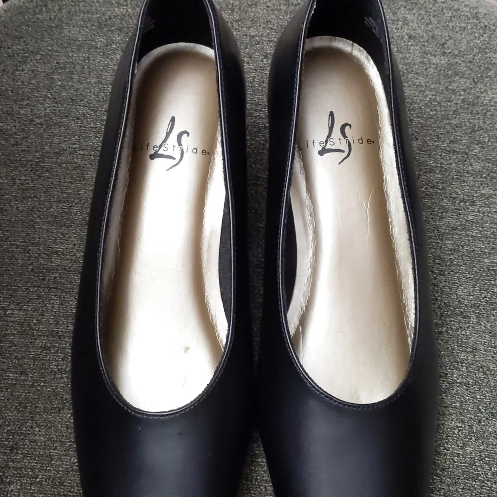 Life Stride Women's Black Heels Size 10 Style 855L55 Office